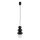 Argon 8788 - Badezimmer-Hängeleuchte ORLANDO PLUS 1xG9/6W/230V IP44 schwarz