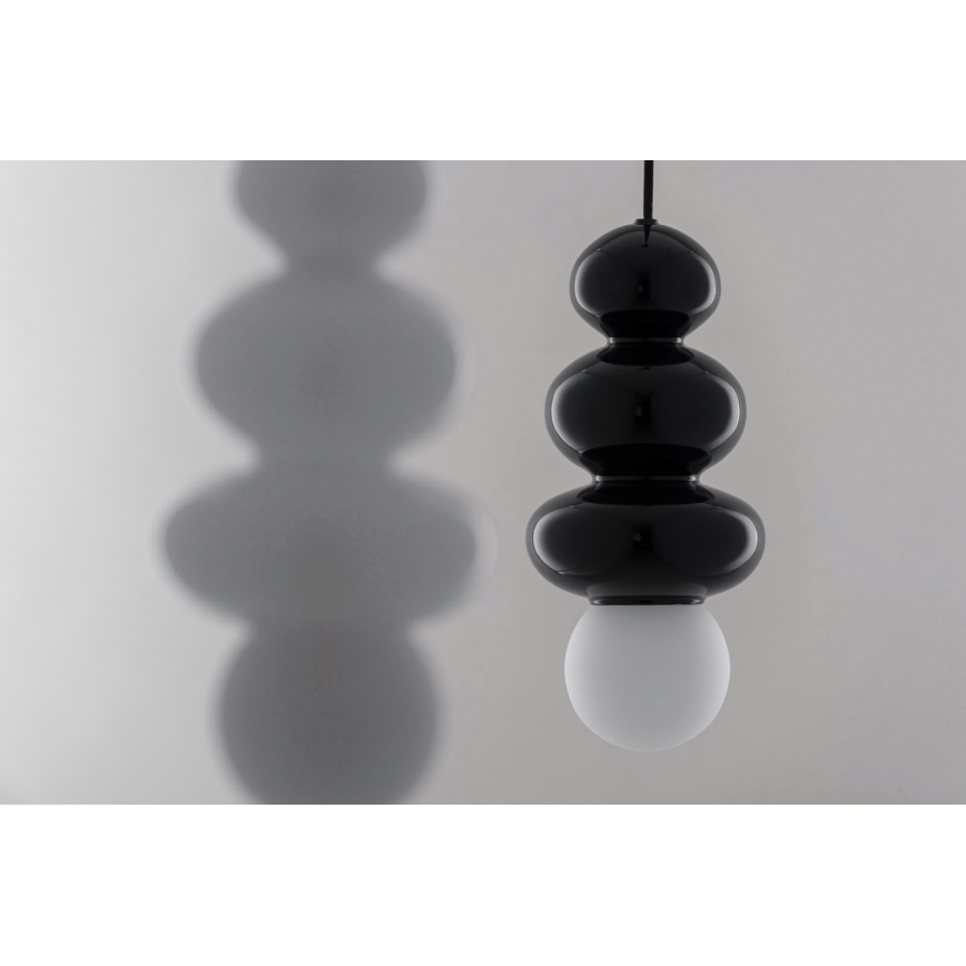 Argon 8788 - Badezimmer-Hängeleuchte ORLANDO PLUS 1xG9/6W/230V IP44 schwarz
