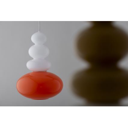 Argon 8822 - Hängeleuchte DIEGO 1xGU10/5W/230V weiß/orange