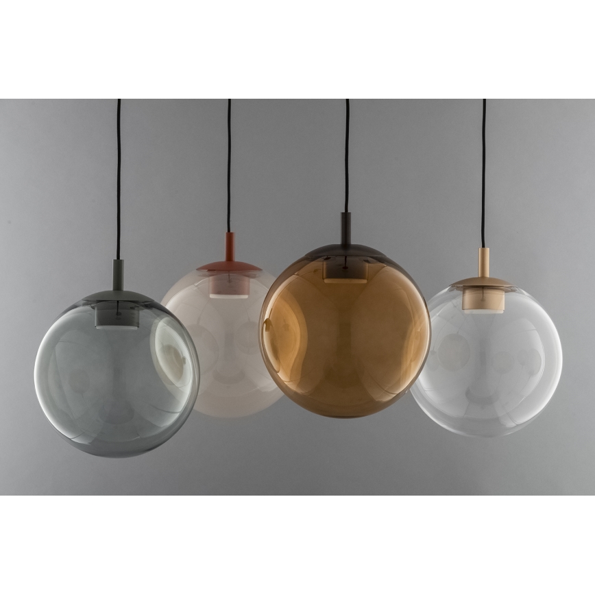 Argon 8828 - Hängeleuchte SACRAMENTO 1xGX53/8W/230V klar/golden