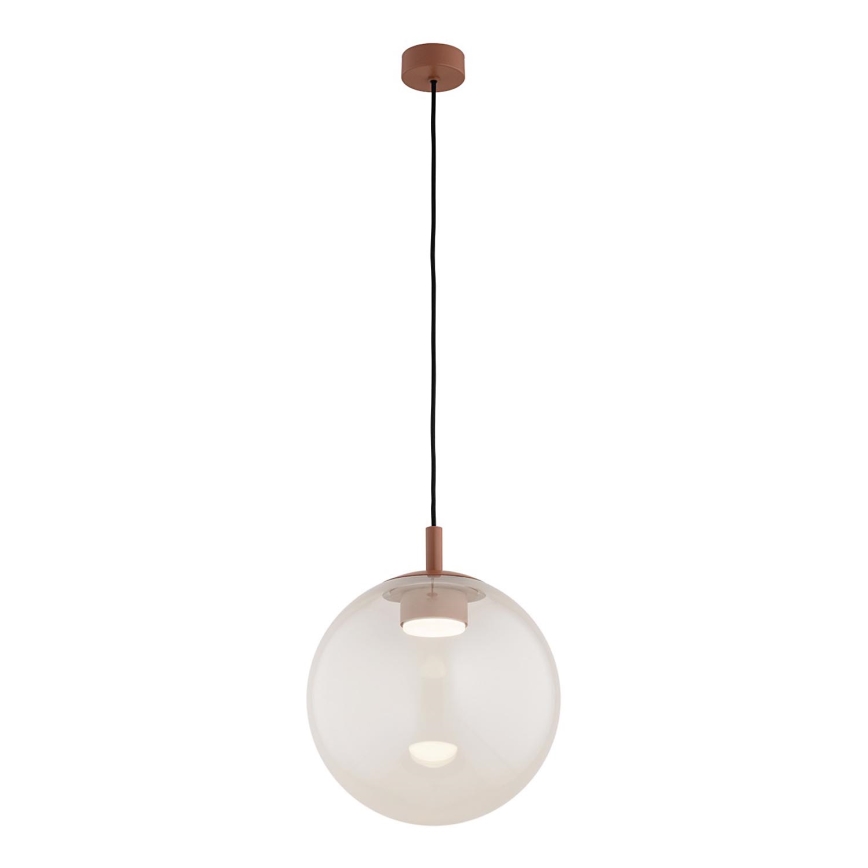 Argon 8829 - Hängeleuchte SACRAMENTO 1xGX53/8W/230V klar/braun