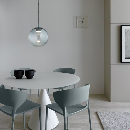 Argon 8830 - Hängeleuchte SACRAMENTO 1xGX53/8W/230V grün/rauchig