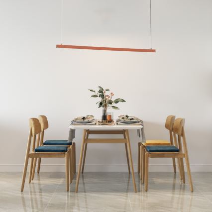 Argon 8834 - LED-Hängeleuchte MIAMI LED/37W/230V 3000K braun