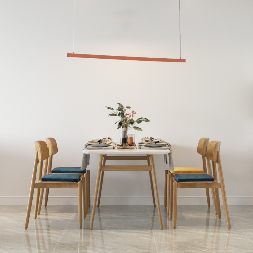 Argon 8834 - LED-Hängeleuchte MIAMI LED/37W/230V 3000K braun