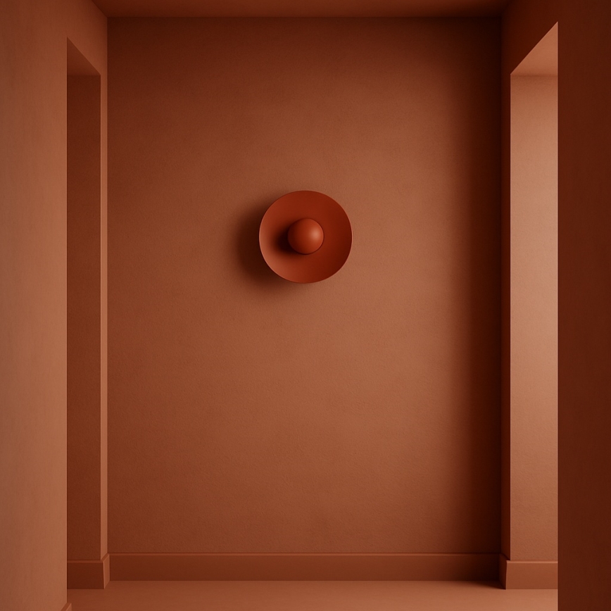 Argon 8866 - LED-Wandleuchte BOLTON LED/12,5W/230V 3000K Terrakotta