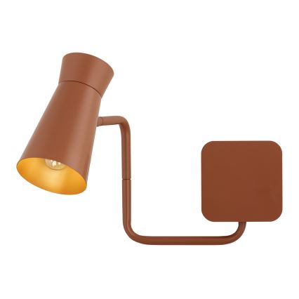 Argon 8882 - Wandleuchte LORD 1xE14/7W/230V Terrakotta
