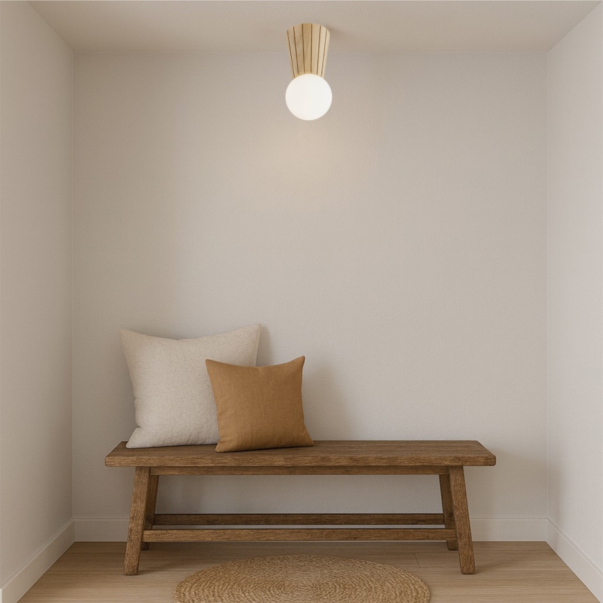 Argon 8973 - Badezimmer-Deckenleuchte VOLANTE 1xG9/6W/230V IP44 Ø 12 cm beige