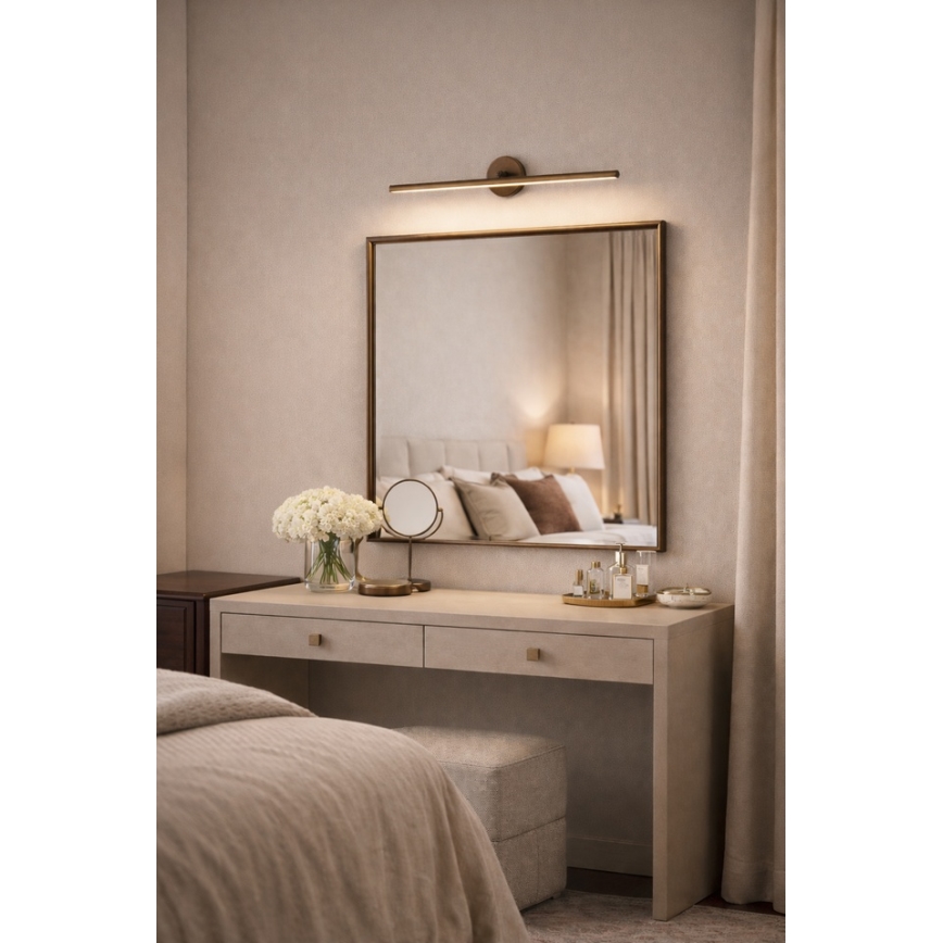 Argon 8997 - LED-Bildleuchte MIRI LED/18W/230V 3000K 100 cm braun