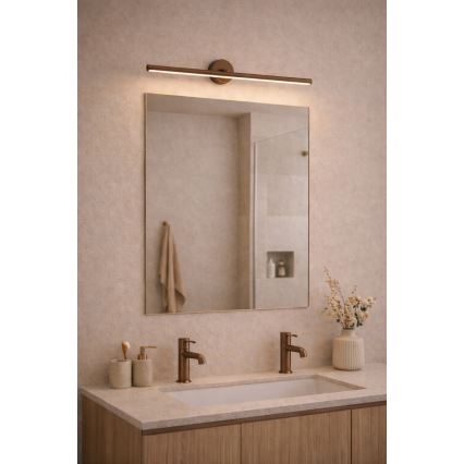 Argon 8997 - LED-Bildleuchte MIRI LED/18W/230V 3000K 100 cm braun