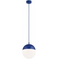Argon 9000 - Außen-Pendelleuchte an Kabel LIV 1xE27/15W/230V IP44 blau