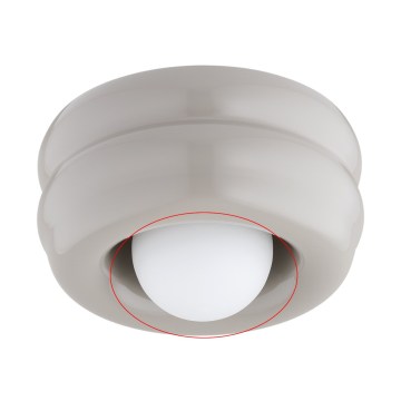 Argon - Ersatzglas für Leuchte TEVO G9, Ø 19 cm