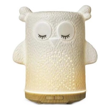 Aroma-Diffusor (LED-RGBW) LED/8W/230V 100 ml Eule