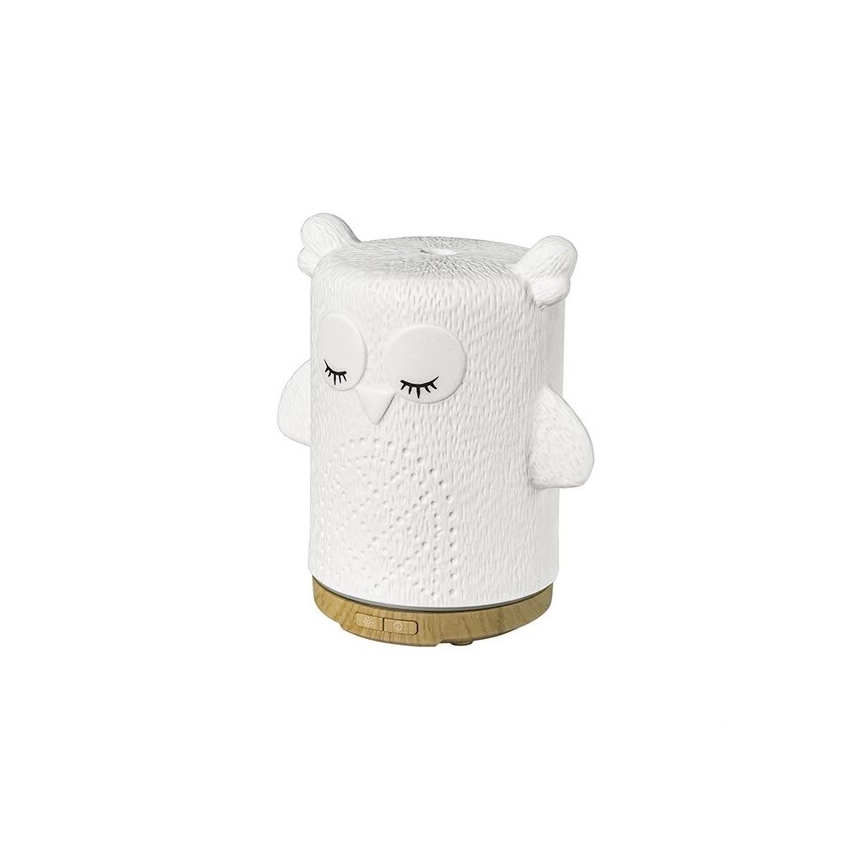 Aroma-Diffusor (LED-RGBW) LED/8W/230V 100 ml Eule