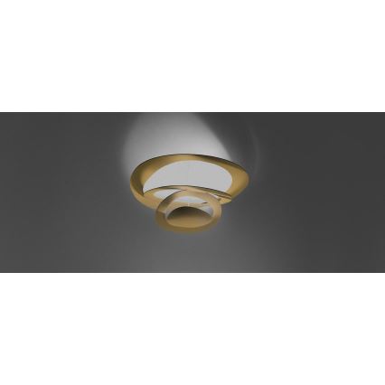Artemide 1255120A - Dimmbare LED-Deckenleuchte PIRCE LED/44W/230V 3000K golden
