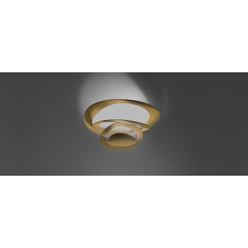 Artemide 1255120A - Dimmbare LED-Deckenleuchte PIRCE LED/44W/230V 3000K golden