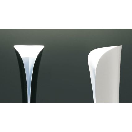 Artemide 1361010A - LED-Stehleuchte CADMO LED/44W/230V + 1xGU10/10W/230V schwarz