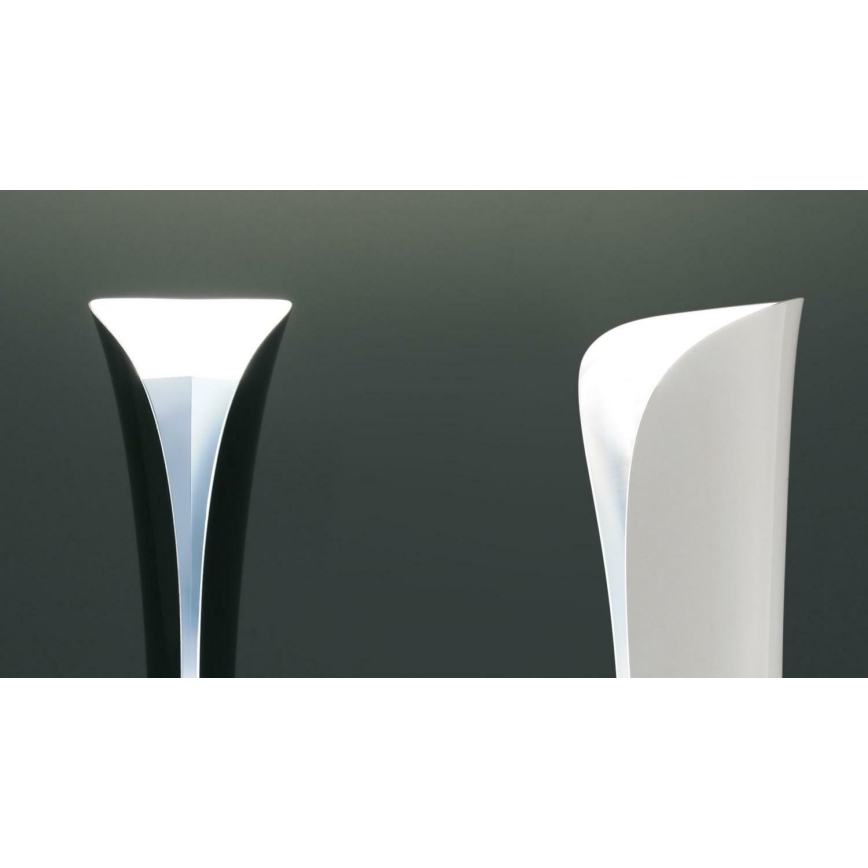 Artemide 1361010A - LED-Stehleuchte CADMO LED/44W/230V + 1xGU10/10W/230V schwarz