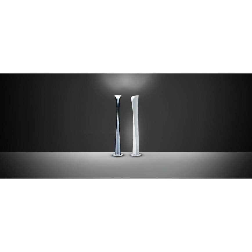 Artemide 1361010A - LED-Stehleuchte CADMO LED/44W/230V + 1xGU10/10W/230V schwarz
