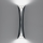 Artemide 1373010A - Wandleuchte CADMO 2xGU10/10W/230V schwarz