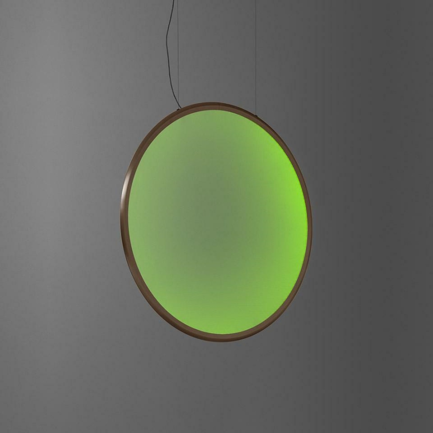 Artemide 1992360APP - Dimmbare LED-RGBW-Hängeleuchte DISCOVERY LED/42W/230V 2700-6500K bronzen