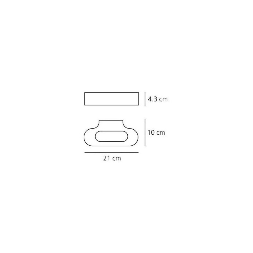 Artemide AR 0615030A - LED-Wandleuchte TALO 1xLED/20W/230V