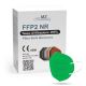 Atemschutzmaske FFP2 NR CE 0598 grün 1St.