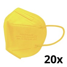 Atemschutzmaske Kindergröße FFP2 ROSIMASK MR-12 NR gelb 20St.