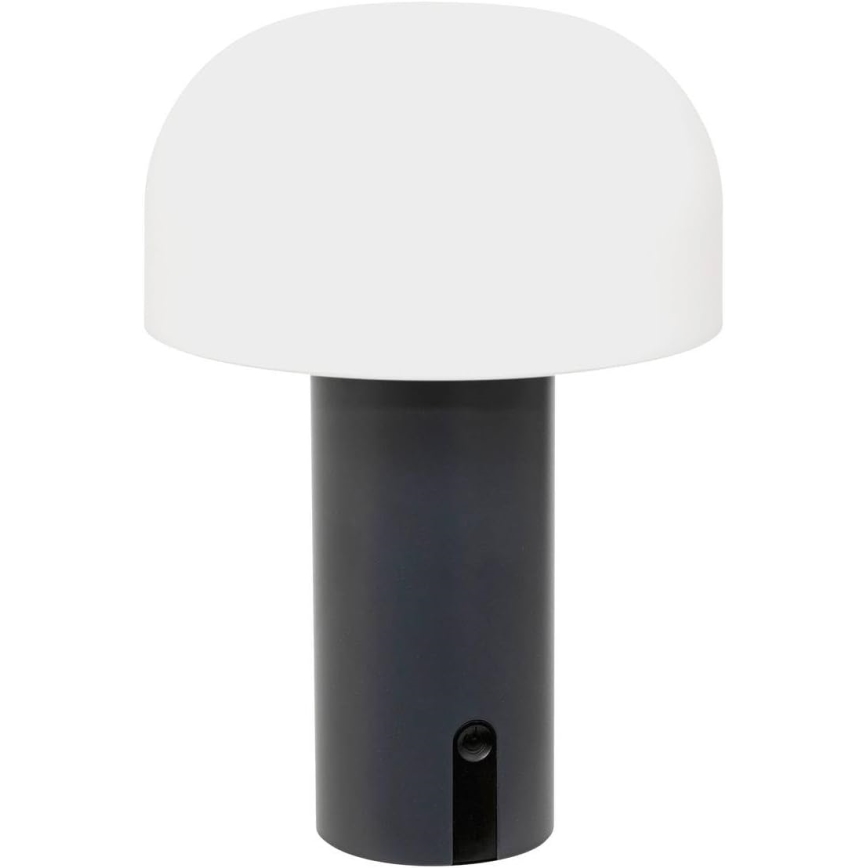 Atmosphera - Aufladbare LED-Outdoor-Tischleuchte mit Touch-Funktion JANY LED/3,7V 22 cm 2200 mAh IP44 schwarz