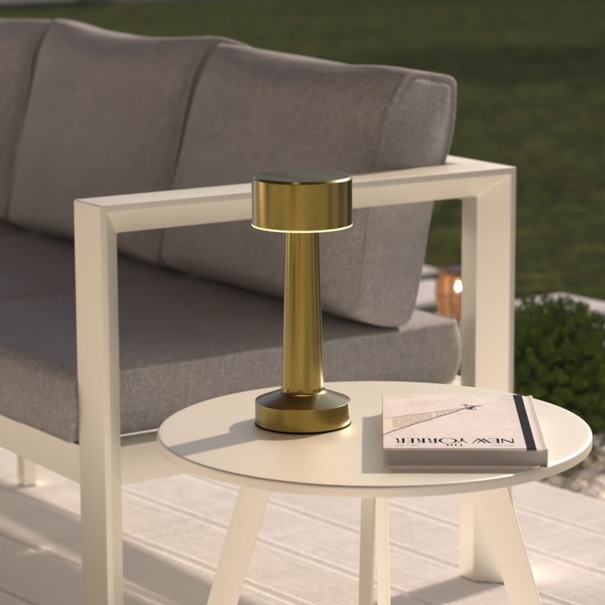 Atmosphera - Aufladbare LED-Outdoor-Tischleuchte mit Touch-Funktion HALTO LED/5V 1800 mAh IP44