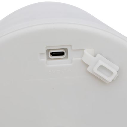 Atmosphera - Aufladbare Outdoor-Tischleuchte (LED RGBW) ZACK LED/3,7V 1200 mAh IP44 beige
