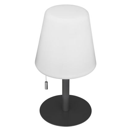 Atmosphera - Aufladbare Outdoor-Tischleuchte (LED RGBW) ZACK LED/3,7V 1200 mAh IP44 schwarz