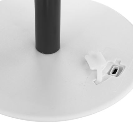 Atmosphera - Aufladbare Outdoor-Tischleuchte (LED RGBW) ZACK LED/3,7V 1200 mAh IP44 schwarz