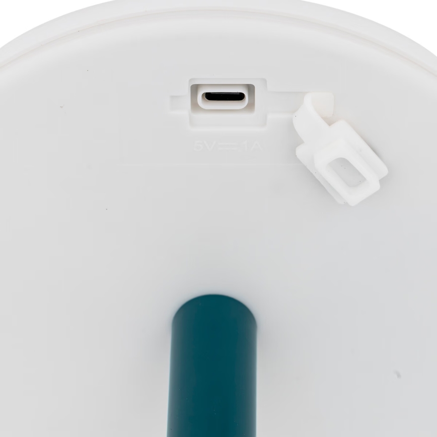 Atmosphera - Aufladbare Outdoor-Tischleuchte (LED RGBW) ZACK LED/3,7V 1200 mAh IP44 türkisfarben