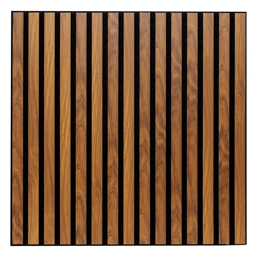 Atmosphera - Dekoratives 3D-Wandpaneel 3D-Paneel 60x60 cm braun