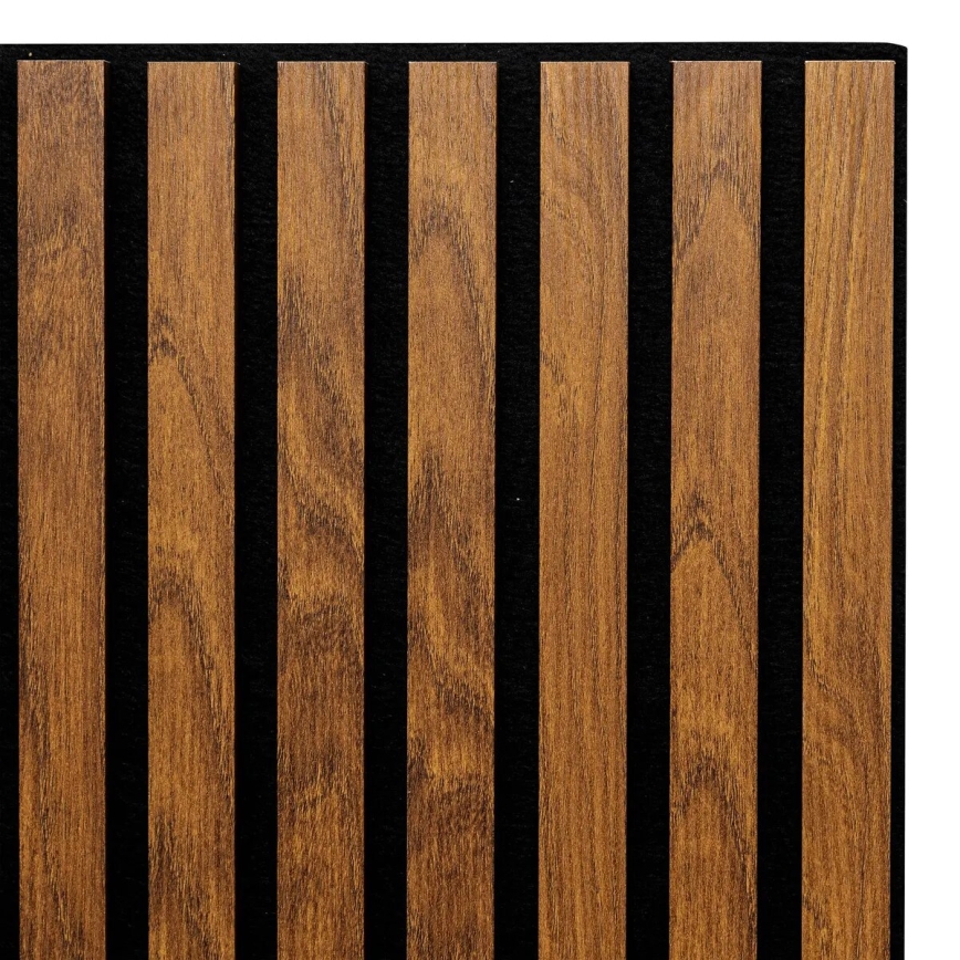 Atmosphera - Dekoratives 3D-Wandpaneel 3D-Paneel 60x60 cm braun