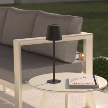 Atmosphera - Dimmbare, aufladbare LED-Outdoor-Tischleuchte mit Touch-Funktion CODY LED/5V 2400 mAh IP44