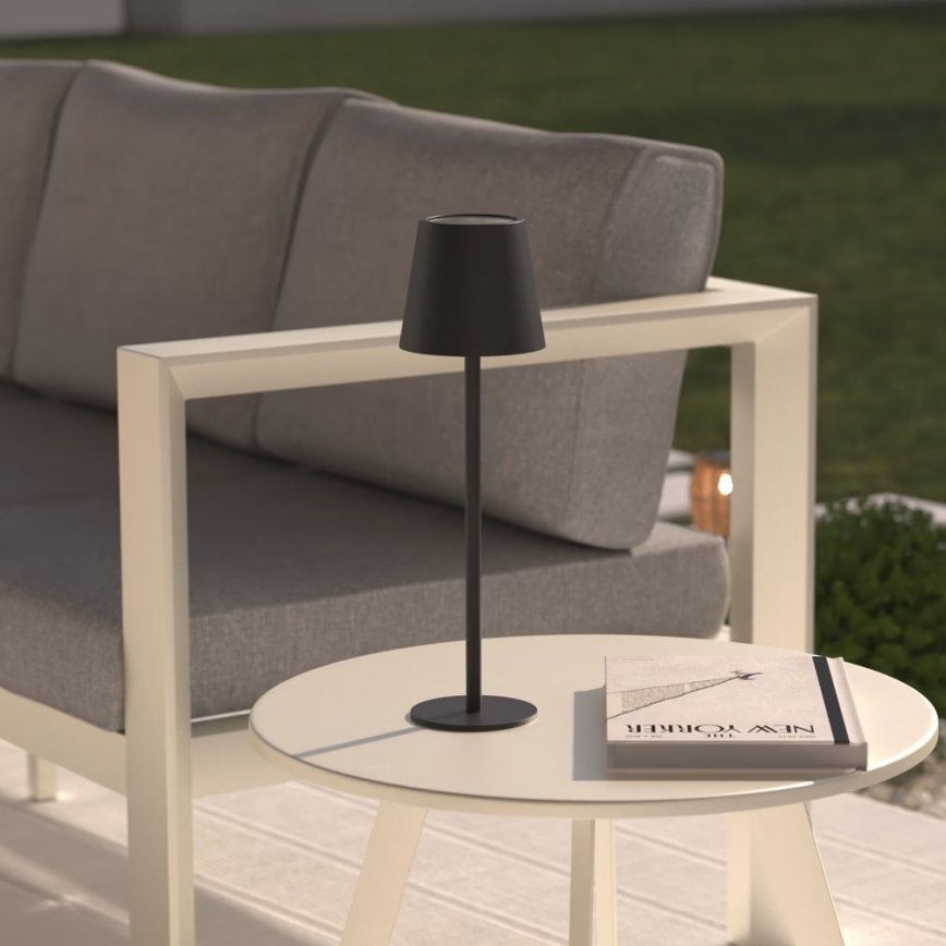 Atmosphera - Dimmbare, aufladbare LED-Outdoor-Tischleuchte mit Touch-Funktion CODY LED/5V 2400 mAh IP44