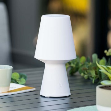 Atmosphera - Dimmbare LED-Outdoor-Tischleuchte mit Touch-Funktion WIZA LED/5V 23 cm IP44