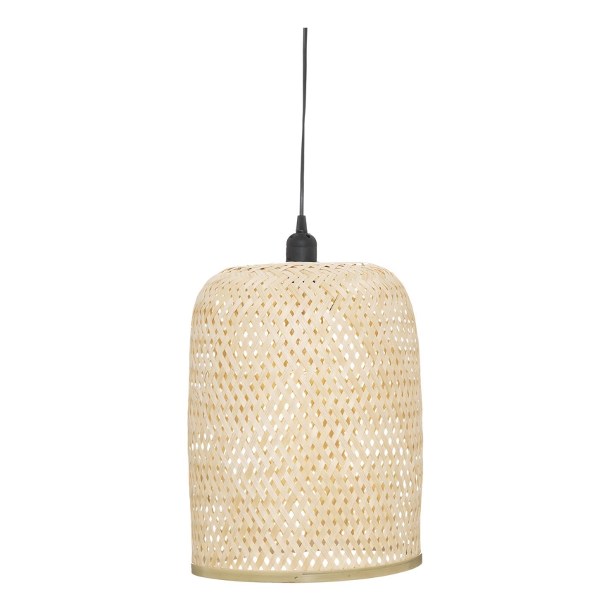 Atmosphera - Hängeleuchte ALI 1xE27/40W/230V Bambus