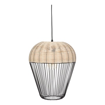 Atmosphera - Hängeleuchte ANEA 1xE27/40W/230V Rattan