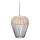 Atmosphera - Hängeleuchte ANEA 1xE27/40W/230V Rattan