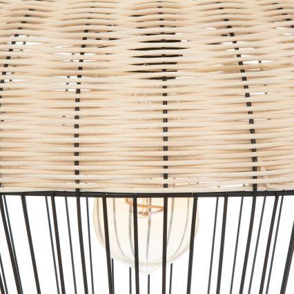 Atmosphera - Hängeleuchte ANEA 1xE27/40W/230V Rattan