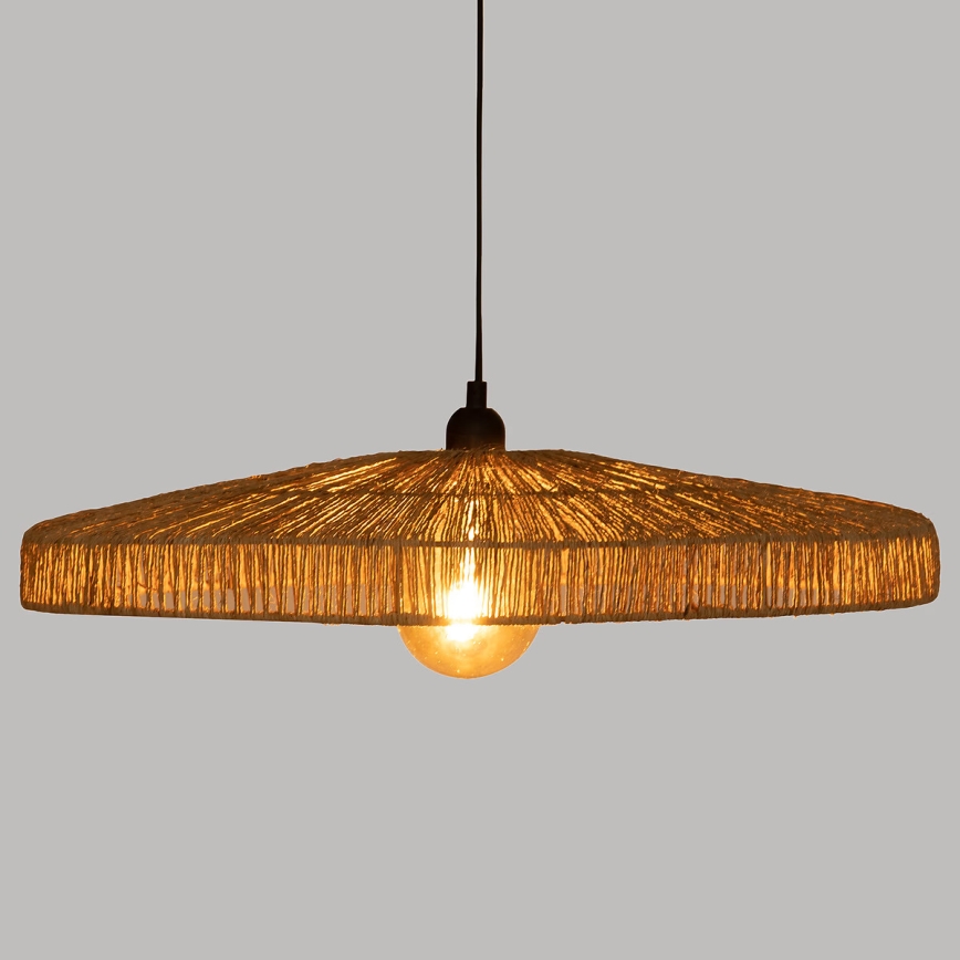 Atmosphera - Hängeleuchte BELLAMY 1xE27/40W/230V Jute