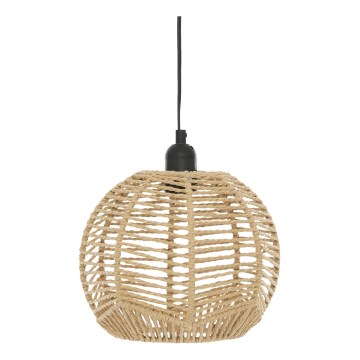 Atmosphera - Hängeleuchte CAREN 1xE27/40W/230V Jute