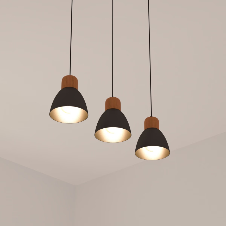 Atmosphera - Hängeleuchte DESY 1xE27/40W/230V Kiefer