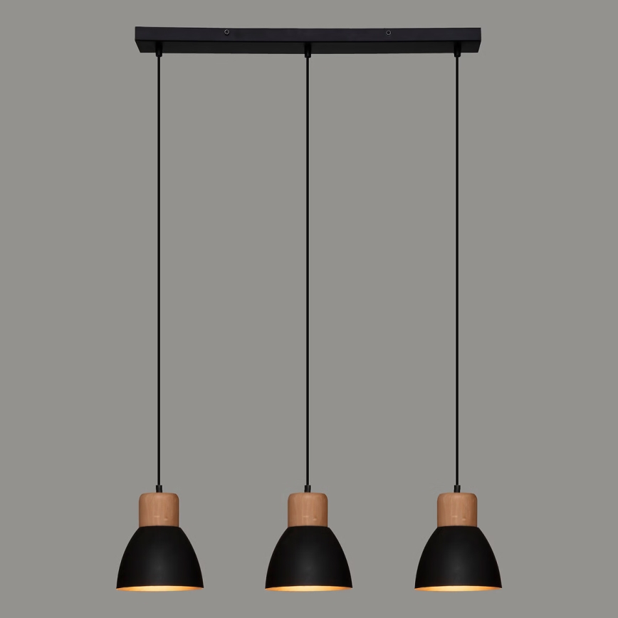 Atmosphera - Hängeleuchte DESY 1xE27/40W/230V Kiefer