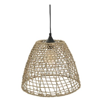 Atmosphera - Hängeleuchte JADA 1xE27/40W/230V Rattan