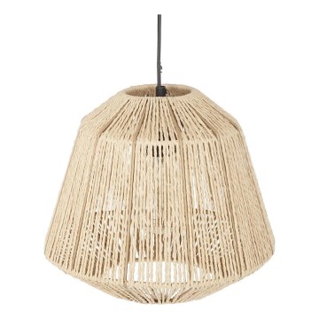 Atmosphera - Hängeleuchte JILY 1xE27/40W/230V Jute beige