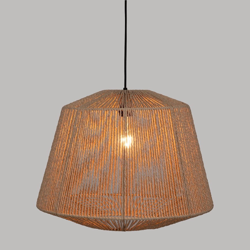 Atmosphera - Hängeleuchte JILY 1xE27/40W/230V Jute