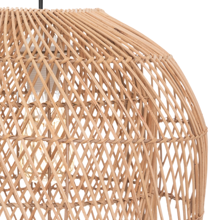 Atmosphera - Hängeleuchte KERY 1xE27/40W/230V Rattan